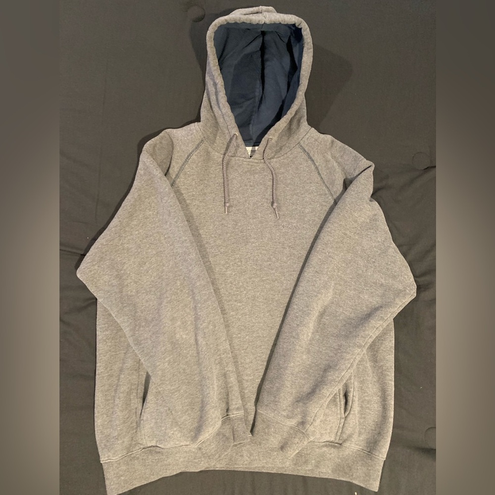 Gray Columbia large hoodie